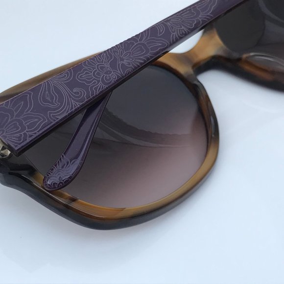 Judith Leiber Women Sunglasses JL1169 Purple Frame - Picture 2 of 16